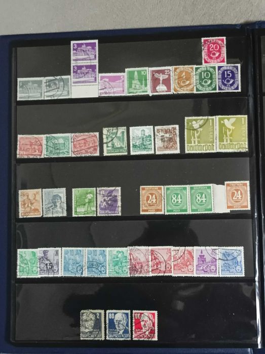 Пощенски марки от Царство България, Немски Райх,Стара Австрия, Франция