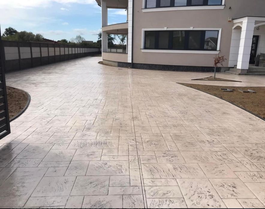 Beton amprentat PaulPAV