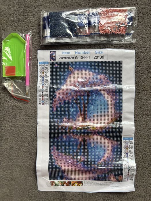 Приказни картини от диаманти.Направи си сам.