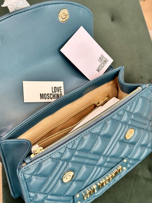 Дамска чанта Love Moschino JC4149 Emerald намалена