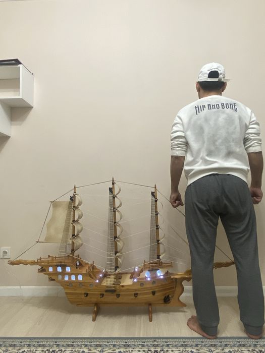 Корабль ручная работа