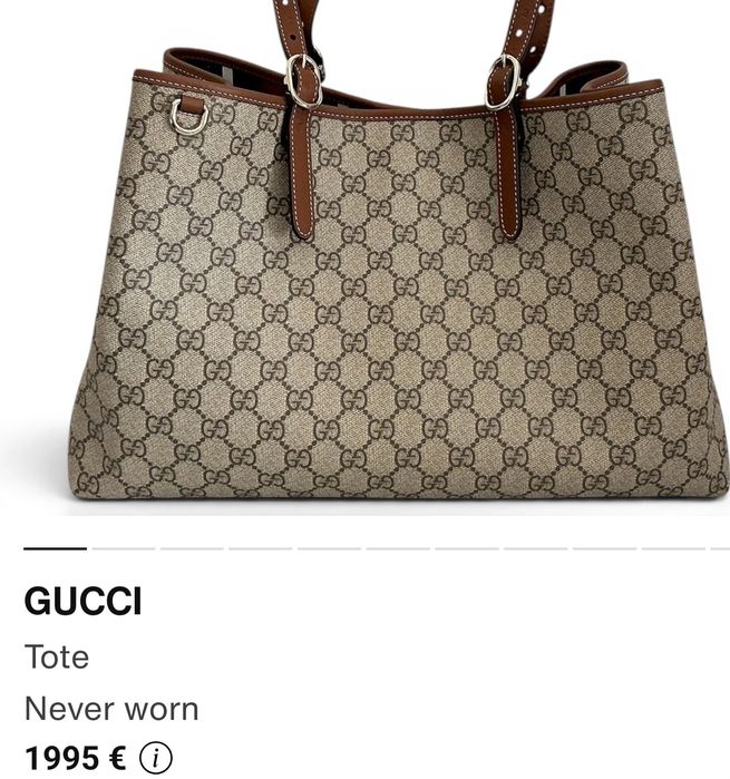 GUCCI Emblem tote