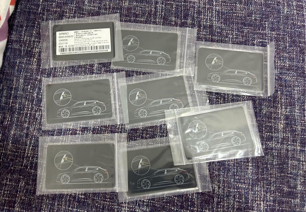 NFC ключ карта Zeekr