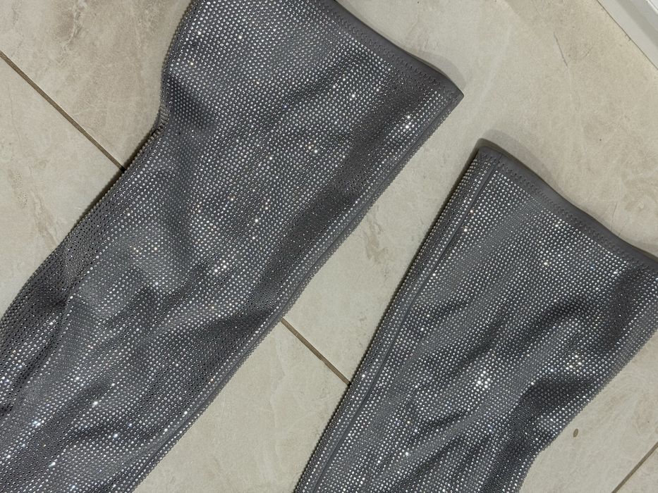 Уникални ботуши Asos 40 с камъни