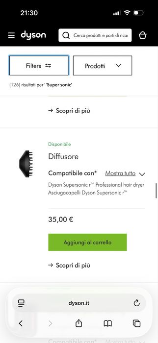Приставки за Dyson Supersonic