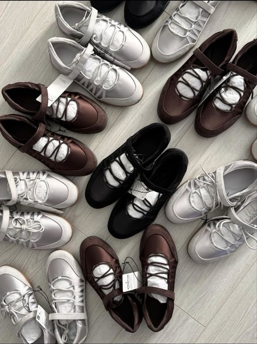 Балетки GU x Uniqlo