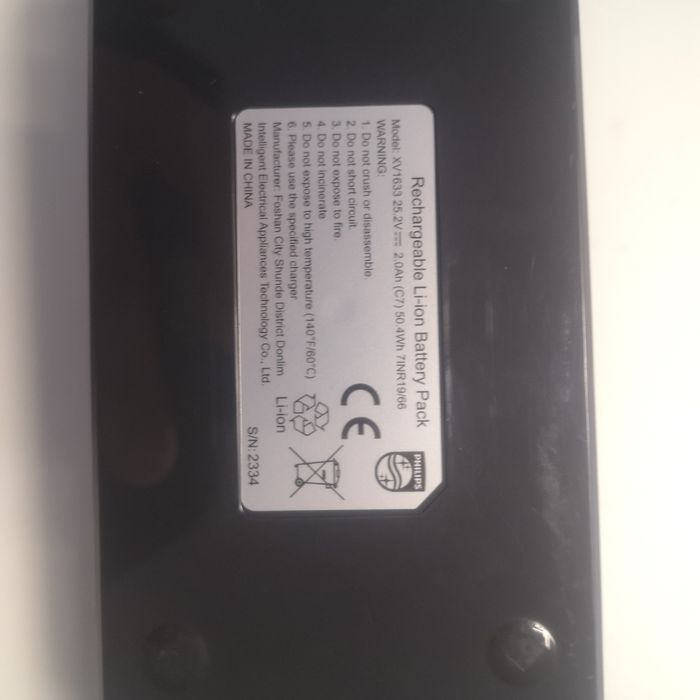 Baterie Li-ion 25.2v aspirator Philips vertical seria 2000 si 3000