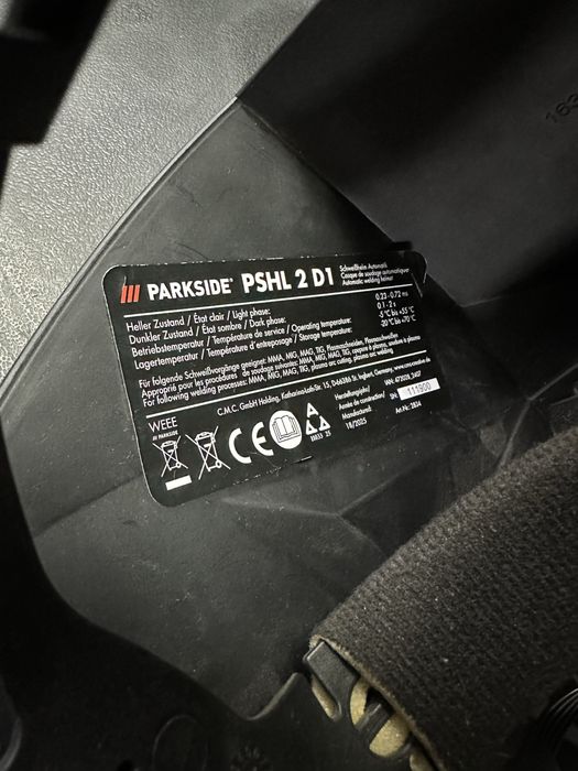 Маска за заваряване Parkside