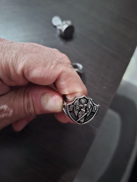 Пръстен от медицинска стонана Св.Архангел Михаил размер