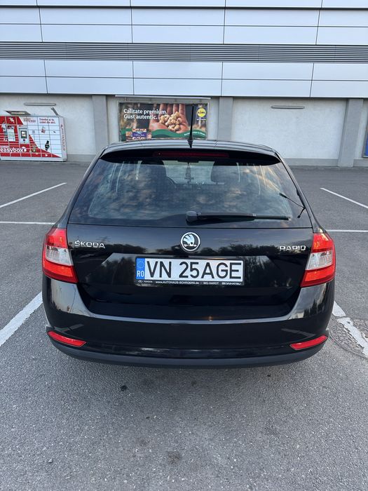 Skoda Rapid, motor 1,2 benzina, an 2013, euro 5