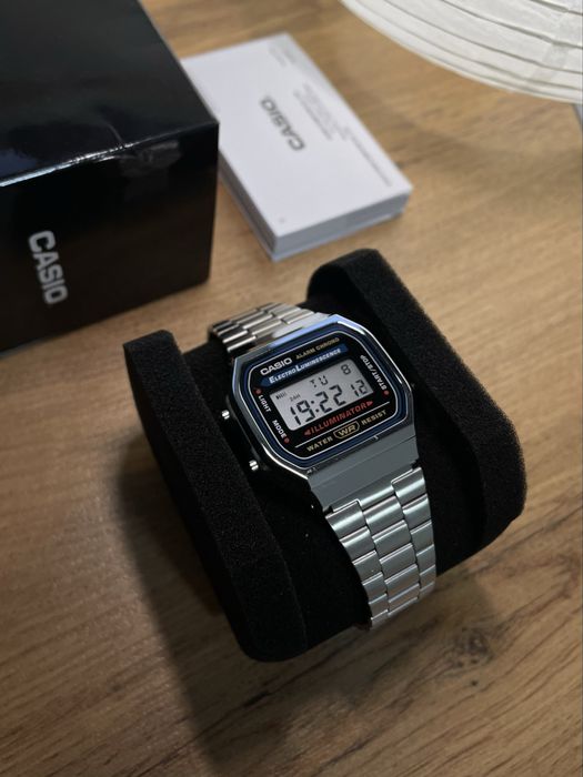 Новые Оригинальные Casio A168WA-1 (Illuminator)