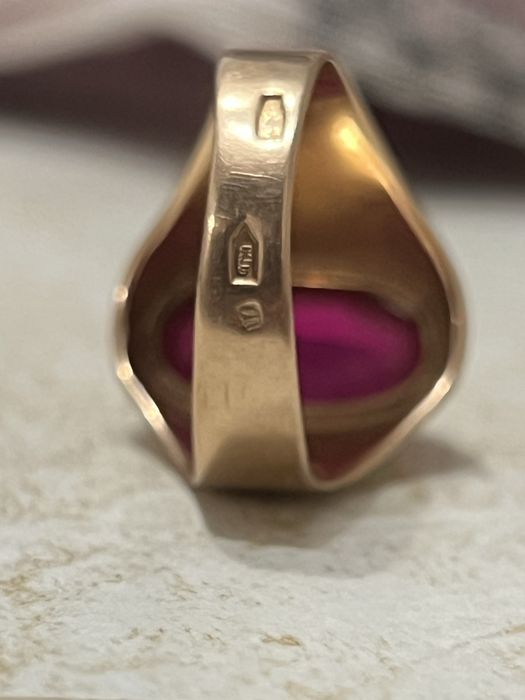 Золотое кольцо 583 и 585