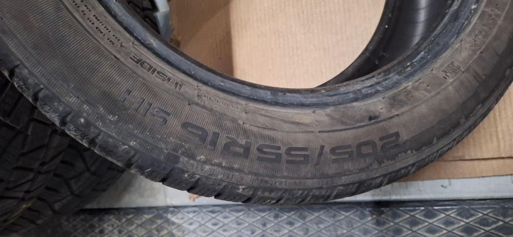 7.7 mm! 205 55 16 Nokian snowproof