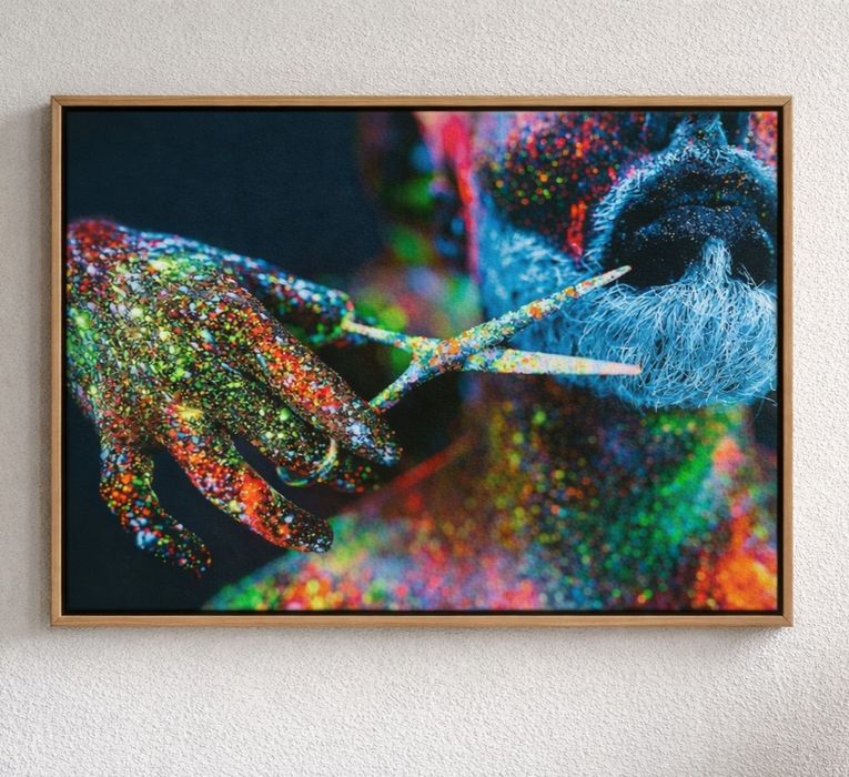 Картины и оформление витрин для барбершопов | Стильно, брутально