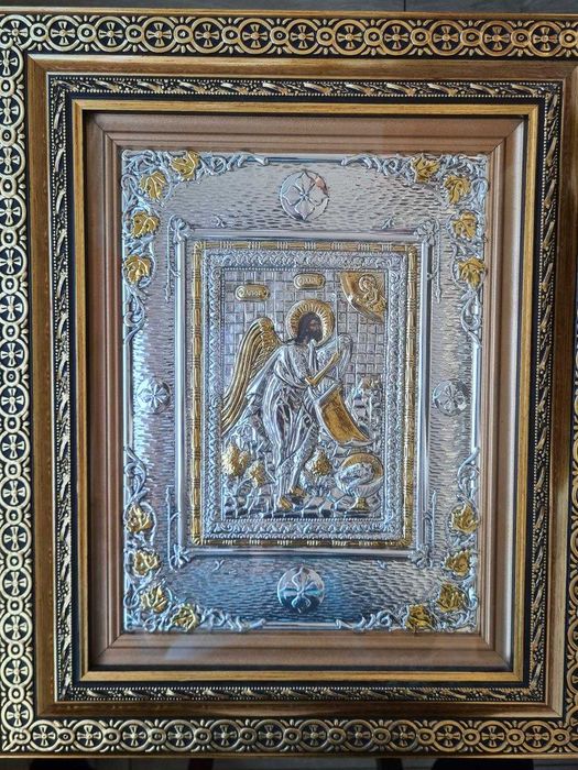 Icoane Argintate-SF Paraschieva,SF Vasile,Sf Nectarie  Relief 3 D