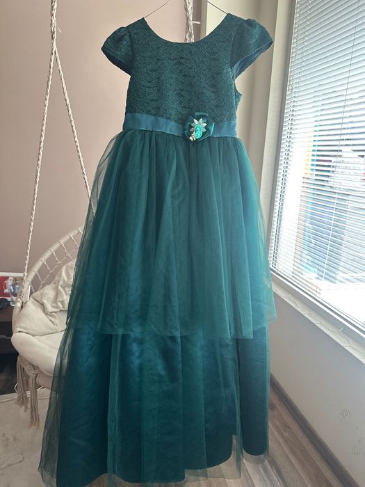 Официална детска дълга рокля Doniceta 158 см.