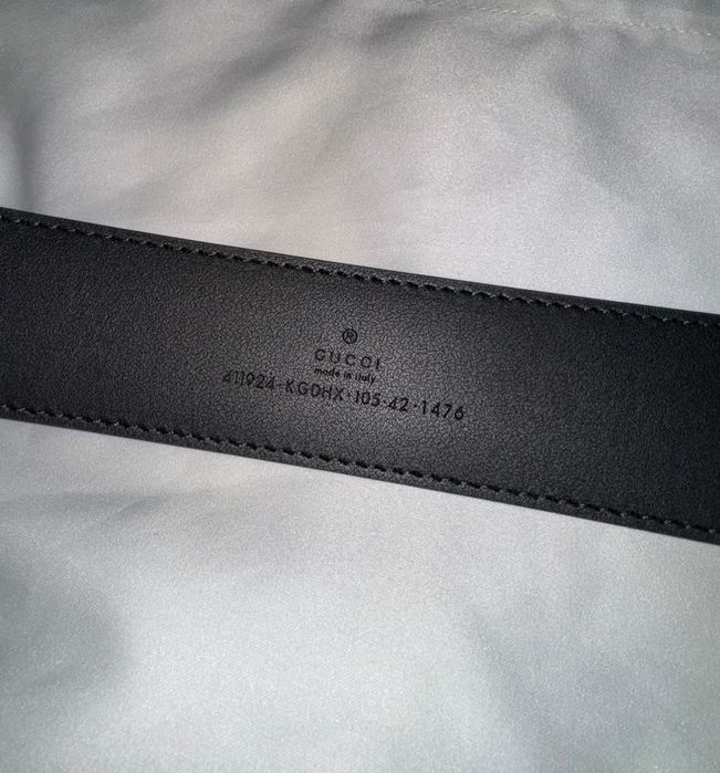 Curea originala Gucci Supreme belt with G buckle noua cu factura