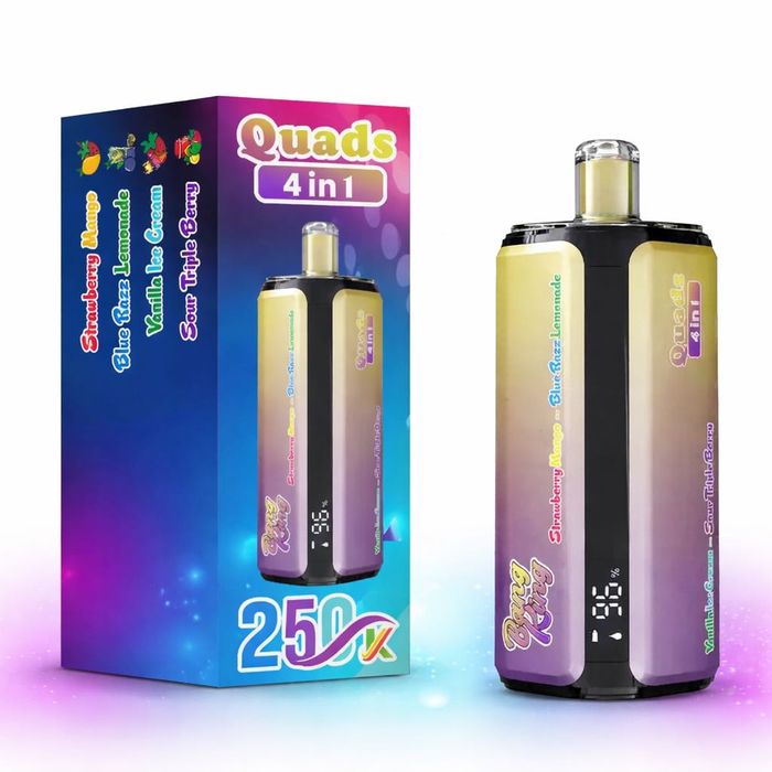 Pachet 3 Vape 250.000 puffs 4 arome Reincarcabil