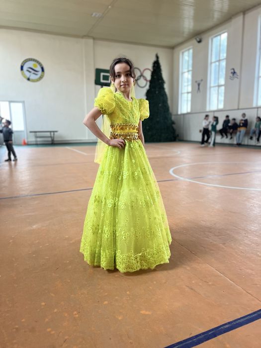 Детские платья в пол