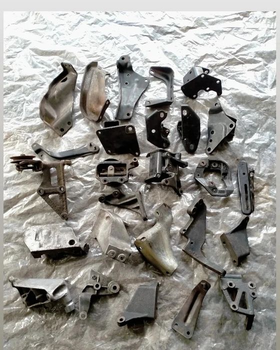 Крашенный крепления