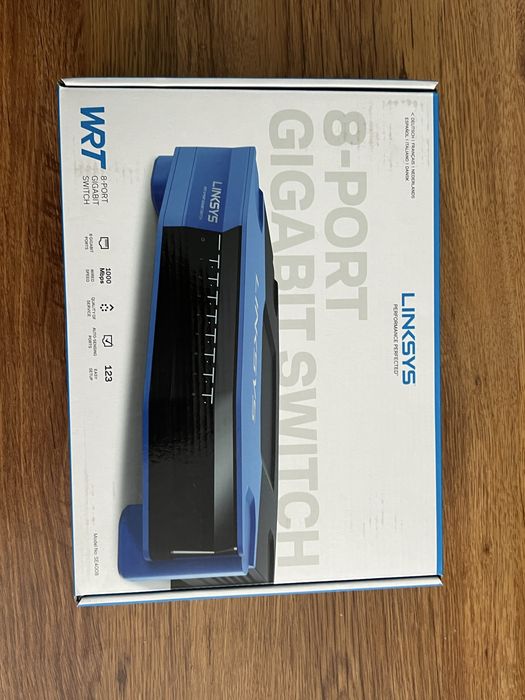 Linksys SE4008 - Gigabit switch 8 порта