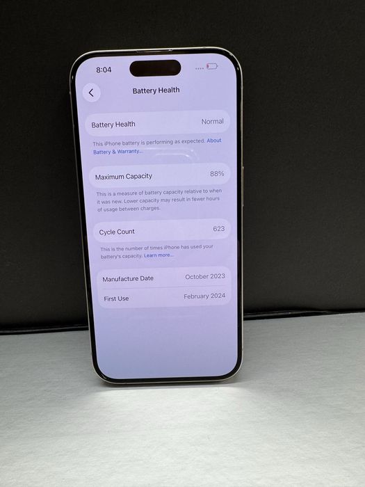 iPhone 15 Pro 128GB Natural Titanium