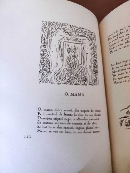 Mihai Eminescu – Poezii – ediție bibliofilă rară (1941)