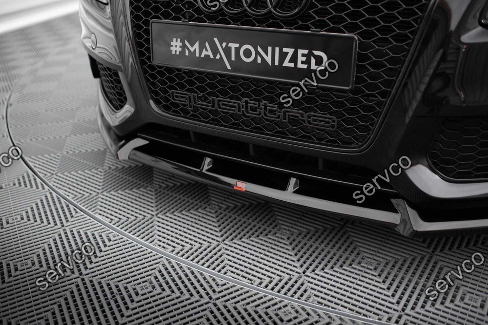 Prelungire bara fata Audi S5 A5 S-Line 8T 2007-2011 v19 Maxton Design
