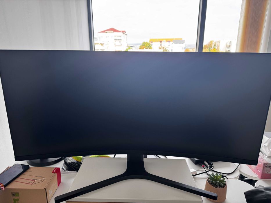 Monitor Curbat Gaming Xiaomi Mi 34'' WQHD, 144Hz