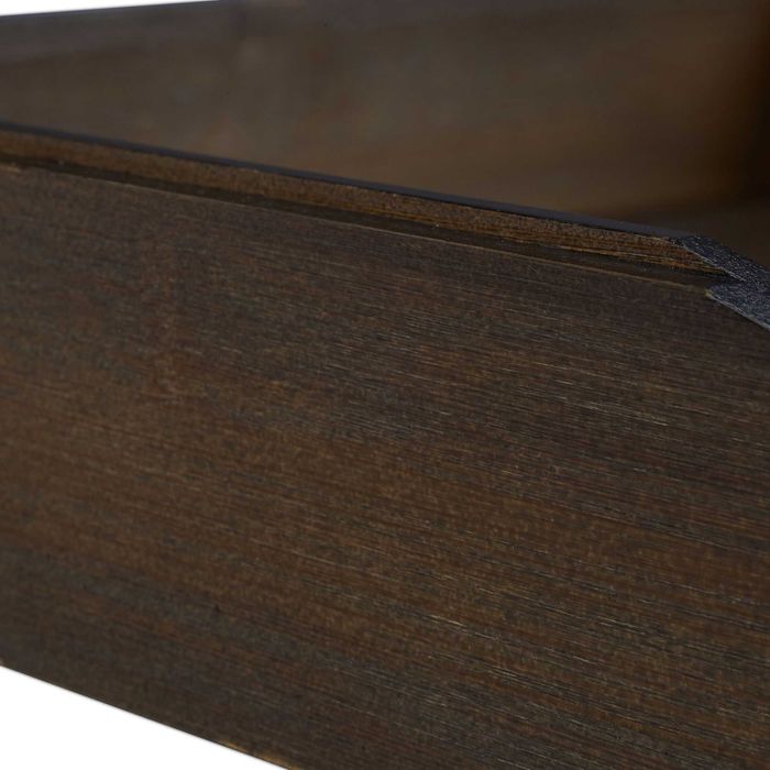 Tava pentru documente suprapozabila, bambus, A4 vertical, 6x25x33 cm