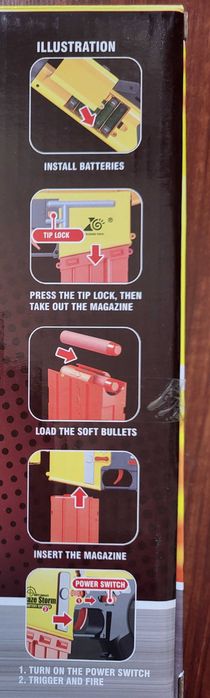 Бластер пистолет автомат