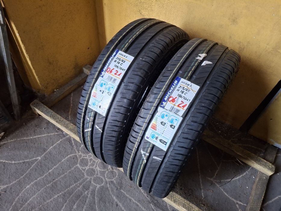 215 65 16C Michelin DOT 2021 vara NOI