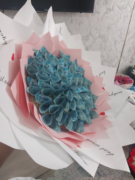 Продам денежные букеты