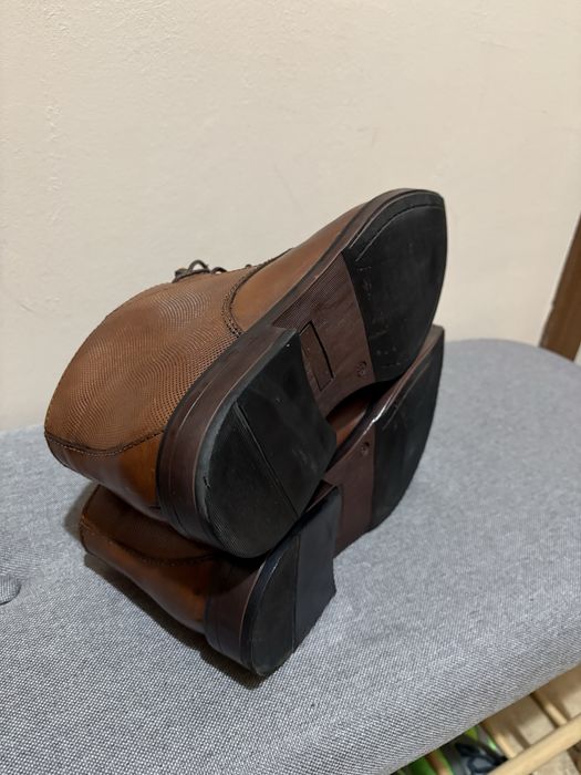 Официални кожени обувки Cafe Moda