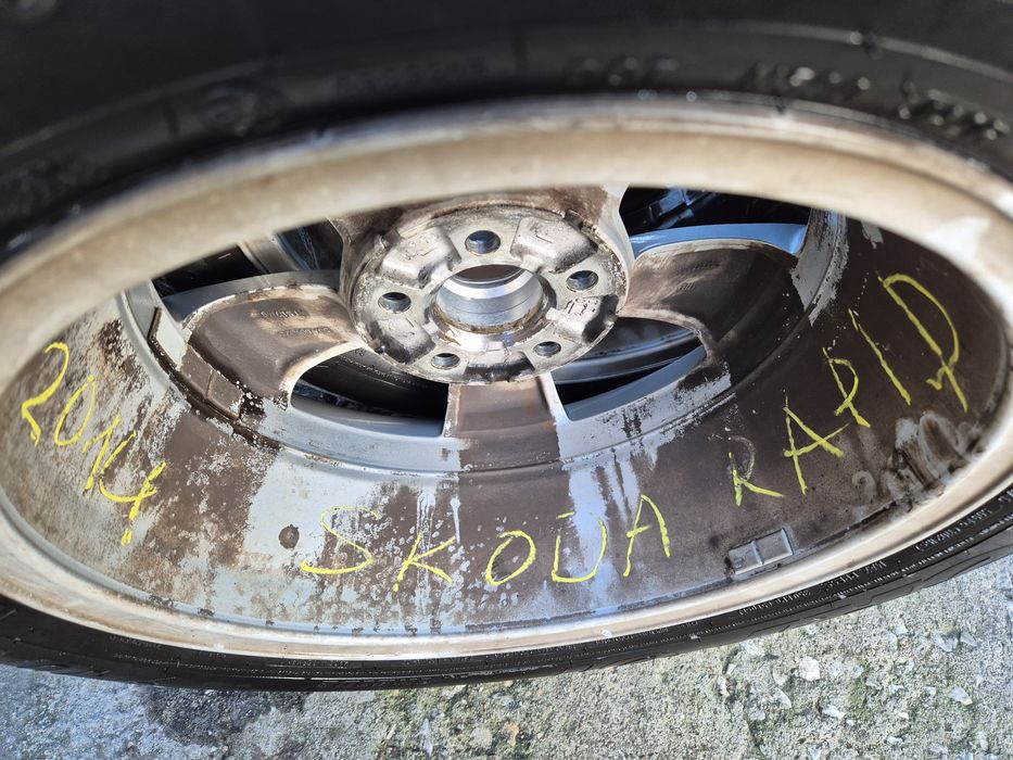 4бр летни гуми дънлоп 185-60-15/ 2014г/ 5.5мм грайфер/