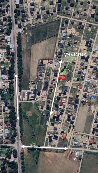 Продам участок Кошмамбет 5 соток лпх