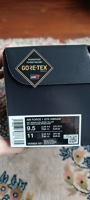 Найк/Nike Air Force 1 Vibram gore-tex 2025