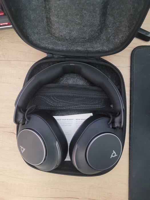 Casti wireless Poly Voyager Surround 80 UC,  USB-C  PC,  MAC, Android