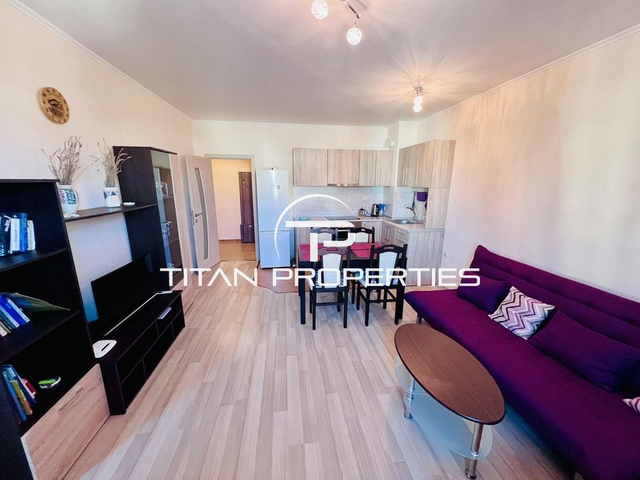 Дава се под наем Двустаен апартамент в Бургас, Сарафово - 60 кв.м за 433.5 € - Снимка #1