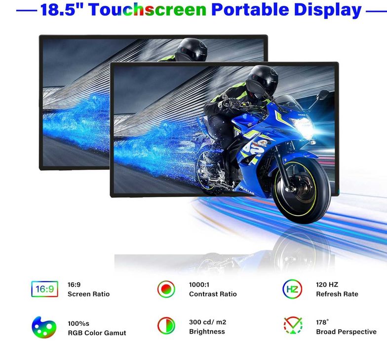 GeeekPi Monitor portabil de 18,5 inch