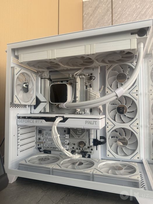 Фулл Белая Сборка 5070+Ryzen 7 7800X3D по  самой низкой цене