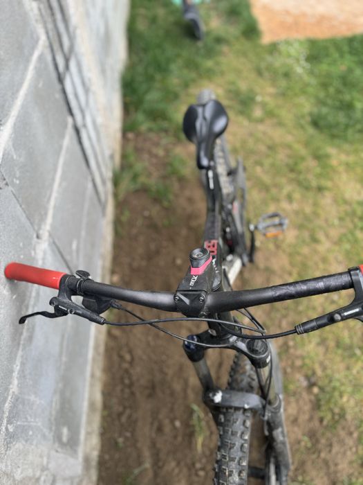 ROCKRIDER st 530 full suspension roti 27,5   2,40 cauciucuri r cuockrider 9 va viteze frane pe disc schimano 1 viteza pe fata.!an Intre 2020-2021 ! Bn