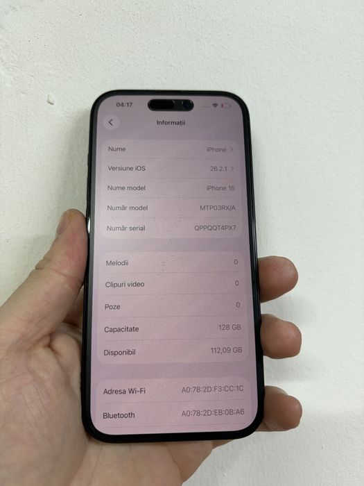 vand/schimb Apple Iphone 15 128GB