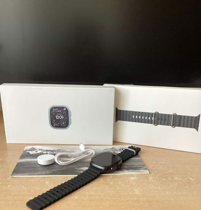 LICHIDARE STOC! Apple Watch Ultra 3 Ceas Sigilat Negru Premium
