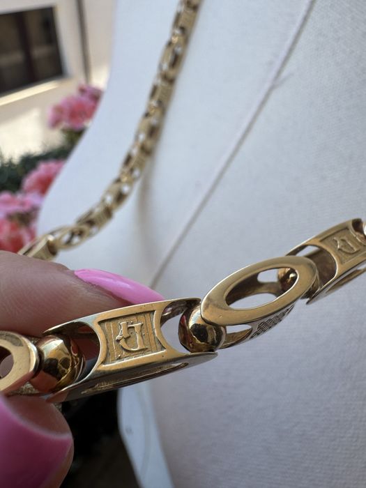 златна верижка 583 проба Dior