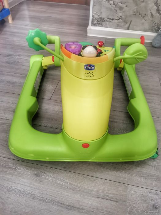 CHICCO Проходилка 3в1 123 GREEN