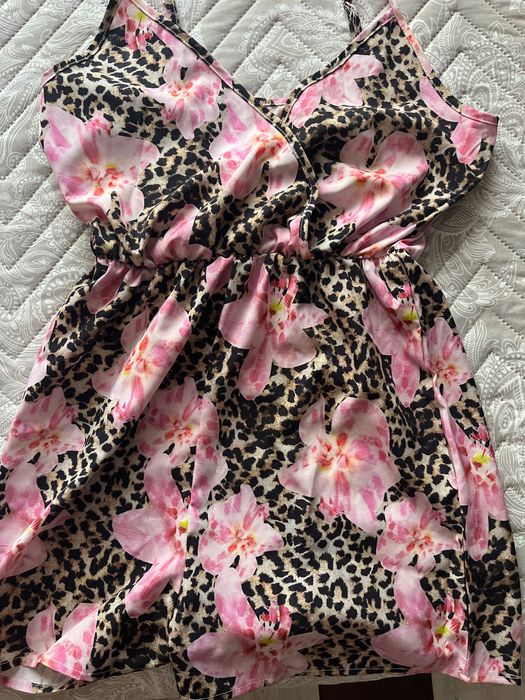 Дамски леопардов гащеризон