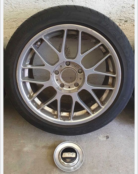 7.4 кг BBS RC304 най-леките джанти за BMW 17" 5x120 8J17 с гума спорт