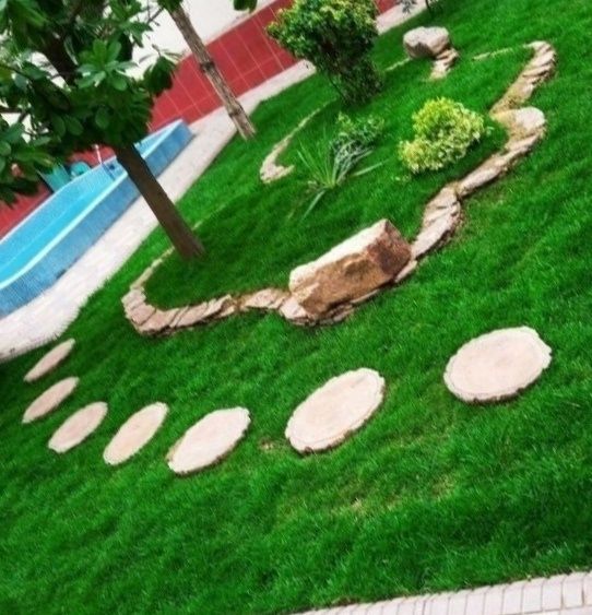 Gazon, palif, lanshaf, bog', dorilash