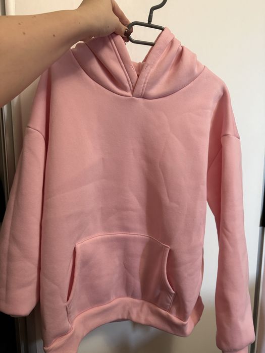 НОВО суитшърт розов и черен